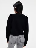 Kardigan w prążki - czarny - CROPP - small3