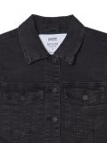 Czarna kurtka jeansowa slim - czarny - CROPP - small3