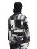 Kurtka jeansowa z fotoprintem - czarny - CROPP - small3