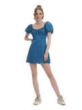 Rochie din denim - albastru - CROPP - small1