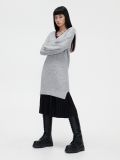 Vestito a maglione con dettaglio in pizzo - Grigio chiaro - CROPP - small1