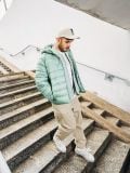 Куртка з капюшоном - пильно-зелений - CROPP - small7