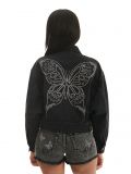 Katana z cyrkoniami - szary - CROPP - small2
