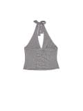 Bluse mit Bindedetail - Grau - CROPP - small5