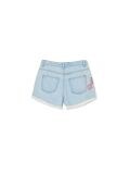 Szorty jeansowe z motywem smoka - niebieski - CROPP - small3