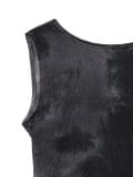 Wzorzysta czarna sukienka maxi - czarny - CROPP - small2