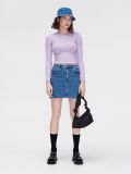 Blusa con orli decorativi - lavanda - CROPP - small2