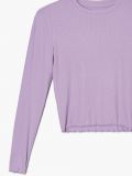 Blusa con orli decorativi - lavanda - CROPP - small5