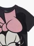 Szary t-shirt z nadrukiem Minnie Mouse - szary - CROPP - small4