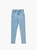 Niebieskie jeansy mom slim - niebieski - CROPP - small1