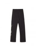 Jeansy straight slim z nadrukiem smoka - czarny - CROPP - small3