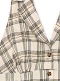 Топ у дрібну клітинку - нюдовий - CROPP - small4