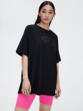 Camiseta negra de Blackpink - Negro - CROPP - small1