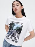 Damen Hemdchen The Beatles - Weiß - CROPP - small1