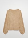 Kardigan z bufiastymi rękawami - beżowy - CROPP - small4