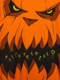 Koszulka z motywem Halloween - pomarańczowy - CROPP - small5