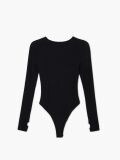 Body negru cu mânecă lungă - negru - CROPP - small3