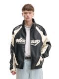 Faux leather jacket - черeн - CROPP - small1