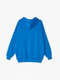 Ciemnoniebieska bluza z kapturem oversize - niebieski - CROPP - small3