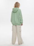 Zielona bluza z kapturem i nadrukiem - zielony - CROPP - small3