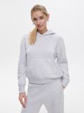 Dresowa bluza z kapturem - jasny szary - CROPP - small3