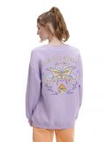 Fioletowa bluza z nadrukiem - fioletowy - CROPP - small2