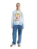 Niebieska bluza z kapturem SpongeBob - niebieski - CROPP - small1