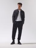 Ocieplane joggery - czarny - CROPP - small1
