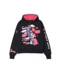 Rozpinana bluza z kapturem i motywem mangi - czarny - CROPP - small4