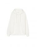 Jasna bluza z suwakiem - kremowy - CROPP - small1