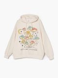 Bluza oversize z nadrukiem - kremowy - CROPP - small4
