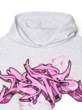 Szara bluza z kapturem oversize - jasny szary - CROPP - small5