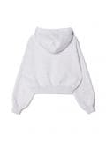 Szara bluza z kapturem oversize - jasny szary - CROPP - small6