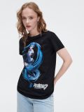 Czarna koszulka Hatsune Miku - czarny - CROPP - small4