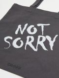 Torba shopper z tekstowym nadrukiem - szary - CROPP - small2