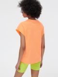 Pomarańczowa koszulka oversize - pomarańczowy - CROPP - small3