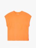 Pomarańczowa koszulka oversize - pomarańczowy - CROPP - small4
