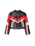 Kurtka biker z panelami - czarny - CROPP - small5