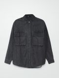 Jeansowa koszula - szary - CROPP - small4