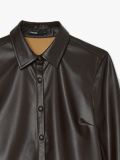 Koszula z imitacji skóry - brązowy - CROPP - small5