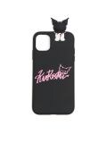 Czarne etui iPhone z motywem Kuromi - czarny - CROPP - small1