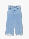 Culotte-Jeans mit ausgefranstem Saum - Blau - CROPP - small4
