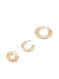 Ohrringe Set - Gold - CROPP - small1