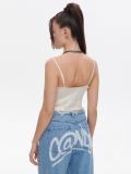 Corsagen-Top mit Spitze - Creme - CROPP - small4