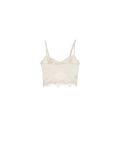 Corsagen-Top mit Spitze - Creme - CROPP - small6