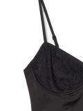 Top bustier con encaje - Negro - CROPP - small4