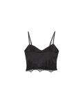 Top bustier con encaje - Negro - CROPP - small5