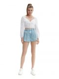Bluză albă cu dantelă - alb - CROPP - small2