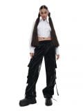 Biała koszula crop - biały - CROPP - small7