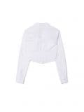 Biała koszula crop - biały - CROPP - small6